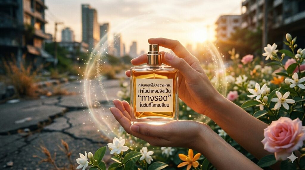 กลิ่นหอมที่ไม่เคยจางหาย: ทำไมน้ำหอมจึงเป็น "ทางรอด" ในวันที่โลกเปลี่ยน 1