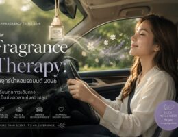 Fragrance Therapy: กลยุทธ์น้ำหอมรถยนต์ 2026 เปลี่ยนทุกการเดินทางให้เป็นช่วงเวลาแห่งความสุข