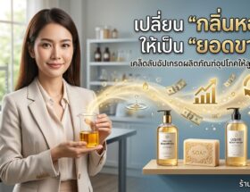 เปลี่ยน "กลิ่นหอม" ให้เป็น "ยอดขาย" เคล็ดลับอัปเกรดผลิตภัณฑ์อุปโภคให้ลูกค้าซื้อซ้ำ 1