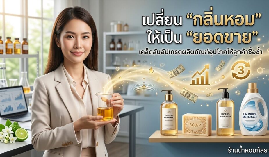 เปลี่ยน "กลิ่นหอม" ให้เป็น "ยอดขาย" เคล็ดลับอัปเกรดผลิตภัณฑ์อุปโภคให้ลูกค้าซื้อซ้ำ 1 เปลี่ยน "กลิ่นหอม" ให้เป็น "ยอดขาย" เคล็ดลับอัปเกรดผลิตภัณฑ์อุปโภคให้ลูกค้าซื้อซ้ำ 1