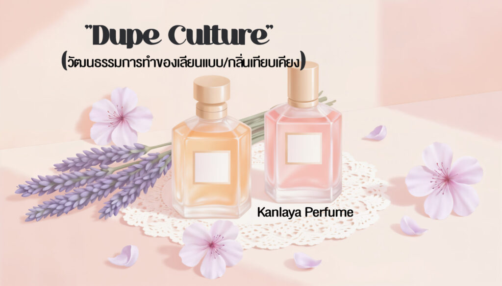 "Dupe Culture" (วัฒนธรรมการทำของเลียนแบบ/กลิ่นเทียบเคียง) 1 "Dupe Culture" (วัฒนธรรมการทำของเลียนแบบ/กลิ่นเทียบเคียง) 1