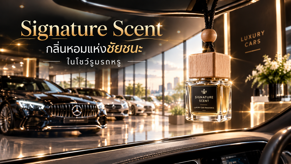 Signature Scent: กลิ่นหอมแห่งชัยชนะในโชว์รูมรถหรู 1