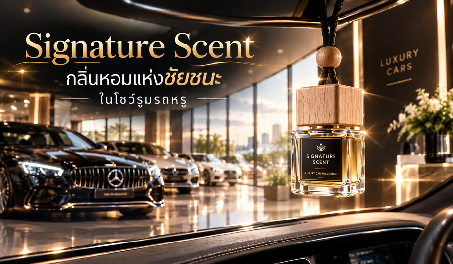 Signature Scent: กลิ่นหอมแห่งชัยชนะในโชว์รูมรถหรู